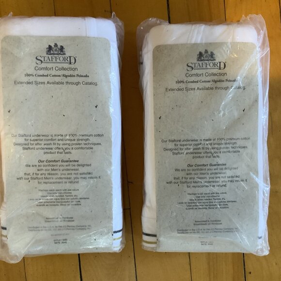 Vintage Stafford Briefs Full Cut NIP. Rare! - Picture 2 of 9